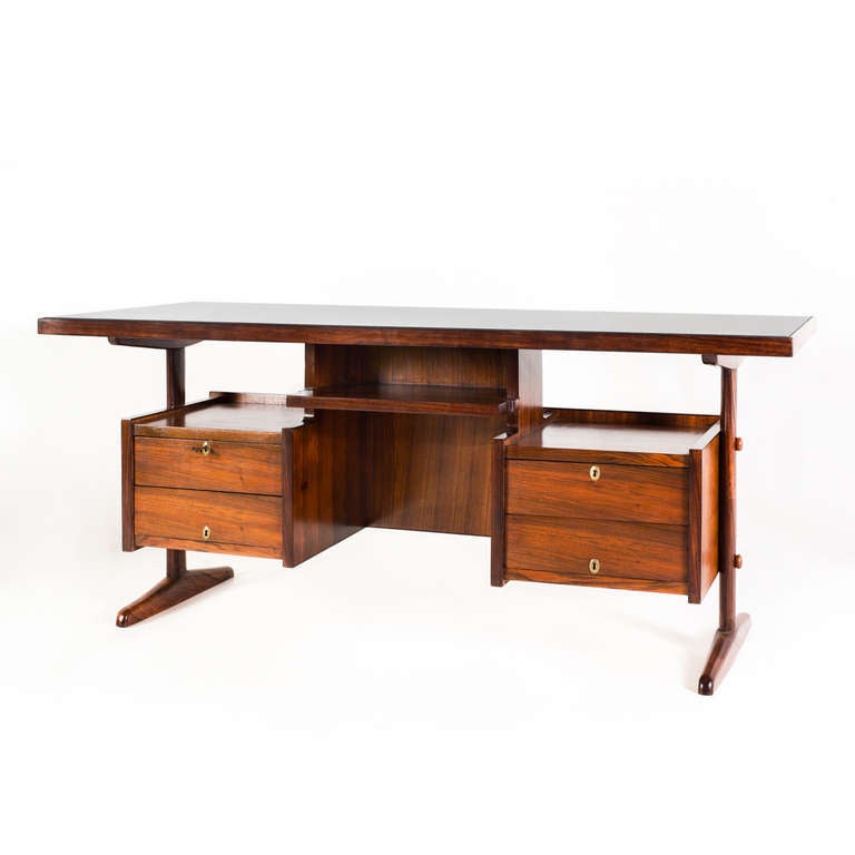 Brazilian Rosewood Desk, 1950's