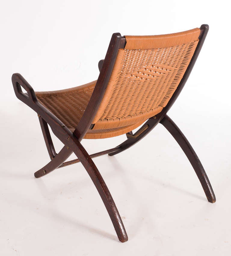 Modern 1958 Folding Lounge Chairs by Gio Ponti