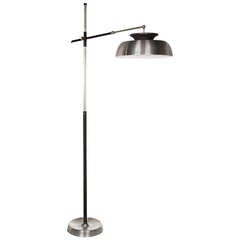 Lampadaire italien Oscar Torlasco, années 1960