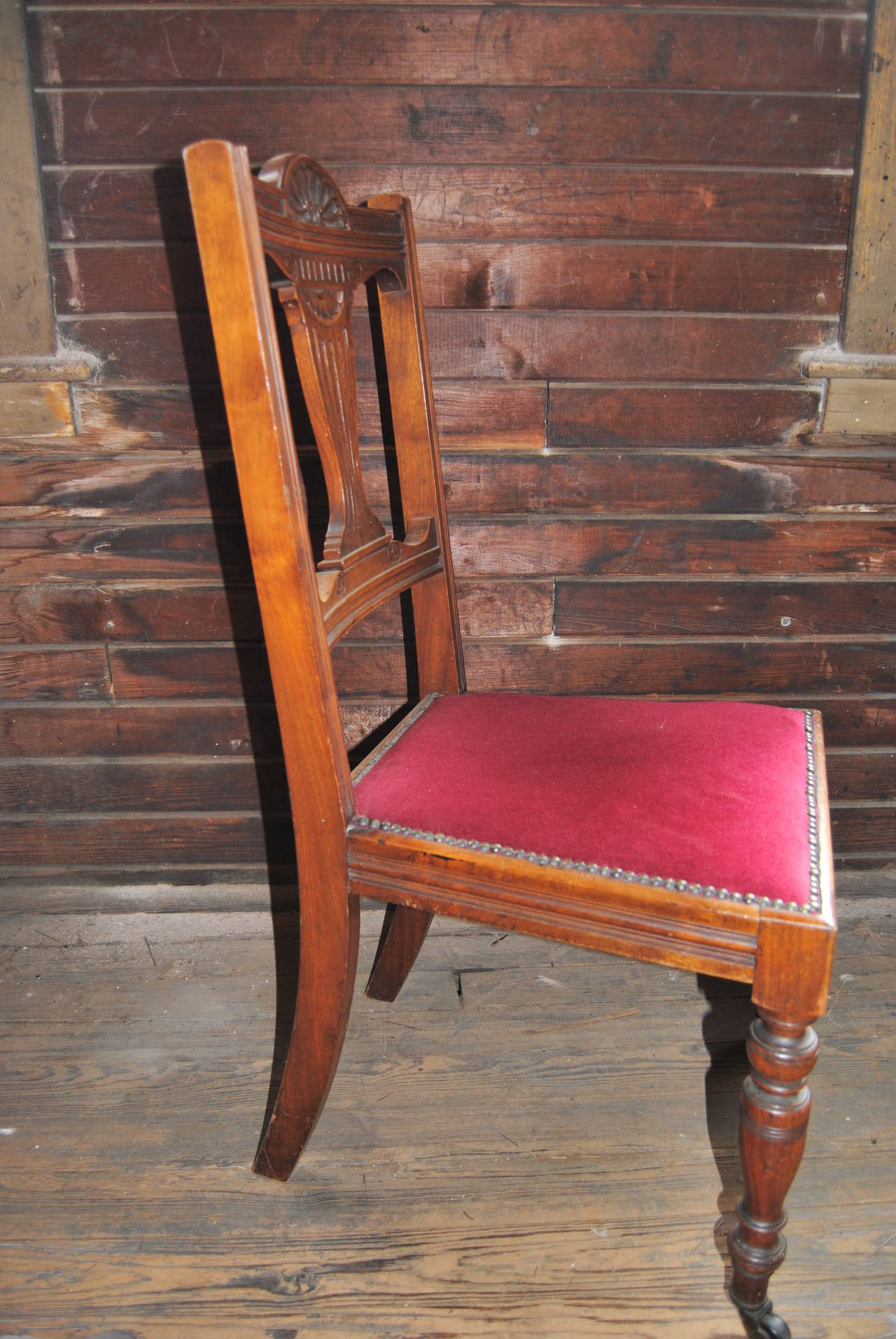 Late 19th Century Set of 18 19th Century English Walnut Chairs