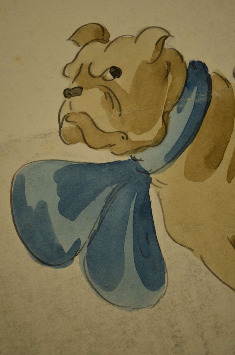 Français Illustrations satiriques et humoristiques de la Première Guerre mondiale, signées René 1918 en vente
