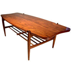 Sergio Rodrigues Style Coffee Table