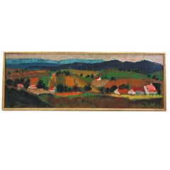 Miloslav Cicvarek, Landscape, 1965