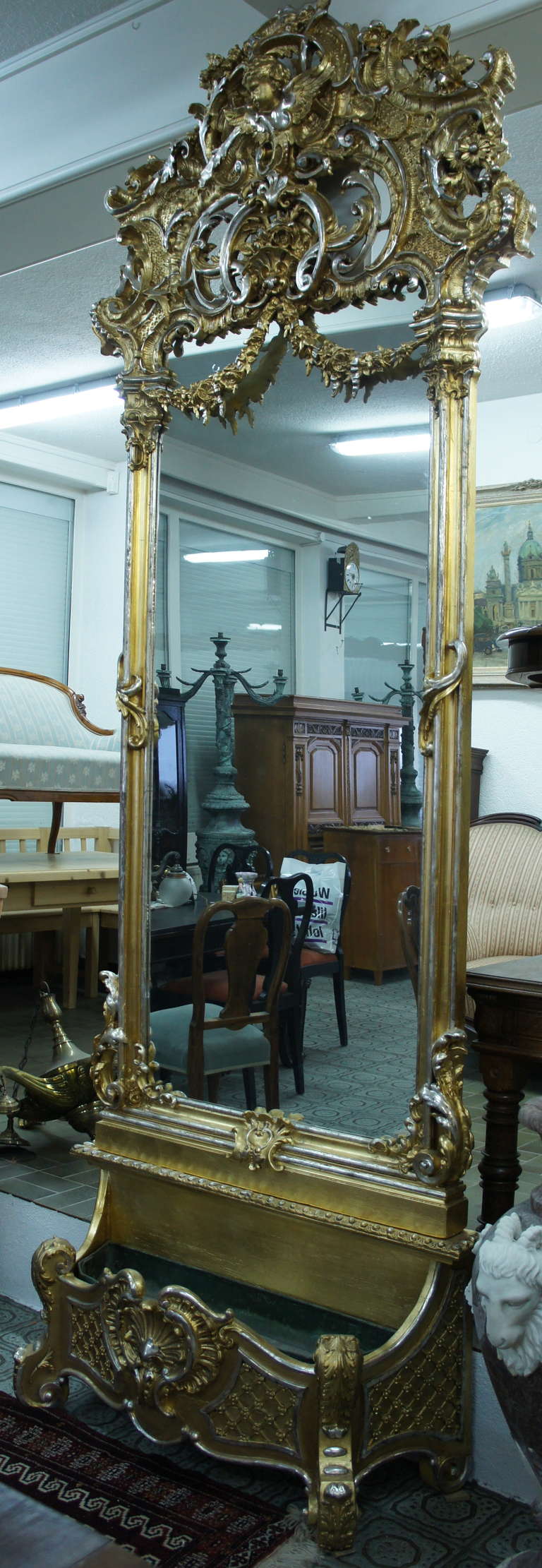 Gilt Wood Mirror