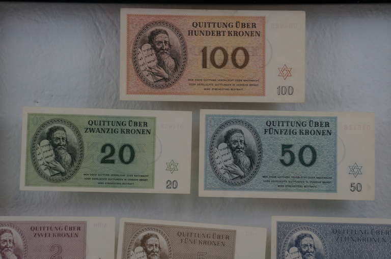 Austrian Money from the Jewish Ghetto For Sale