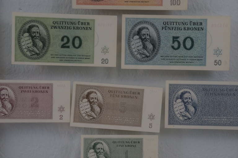 Money from the Jewish Ghetto In Excellent Condition For Sale In Niederrussback, AT