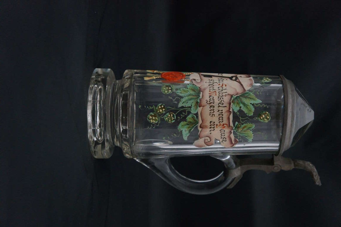 20th Century Lead Crystal Pitcher