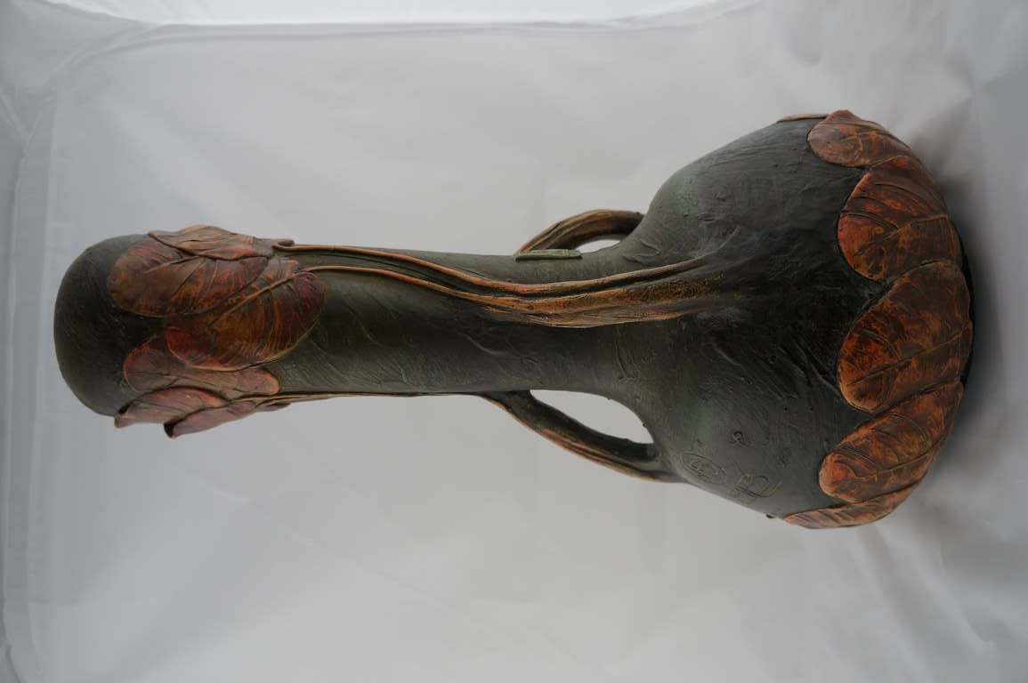 Art Nouveau 20th c. Rare Goldscheider Amphora, ca. 1920 For Sale
