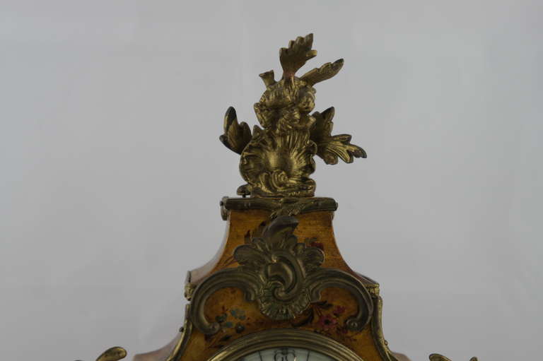 19th French Clock, Movement by Japy Freres & Cie In Excellent Condition For Sale In Niederrussback, AT
