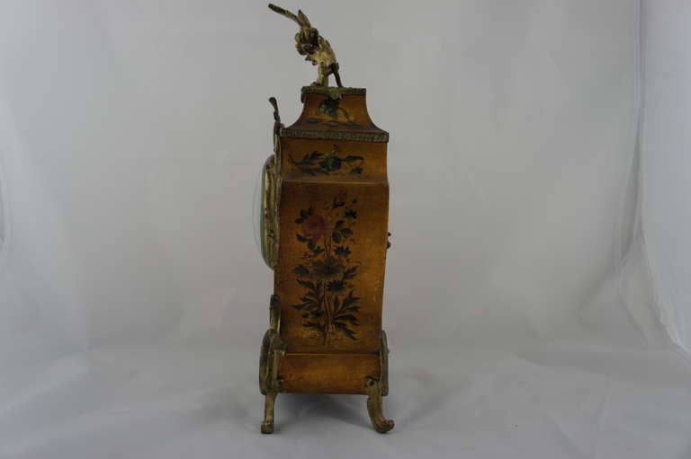 19th Century 19th French Clock, Movement by Japy Freres & Cie For Sale