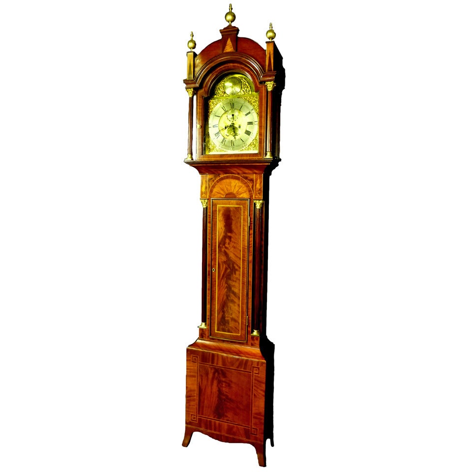 Fine English 18th Century Longcase Clock