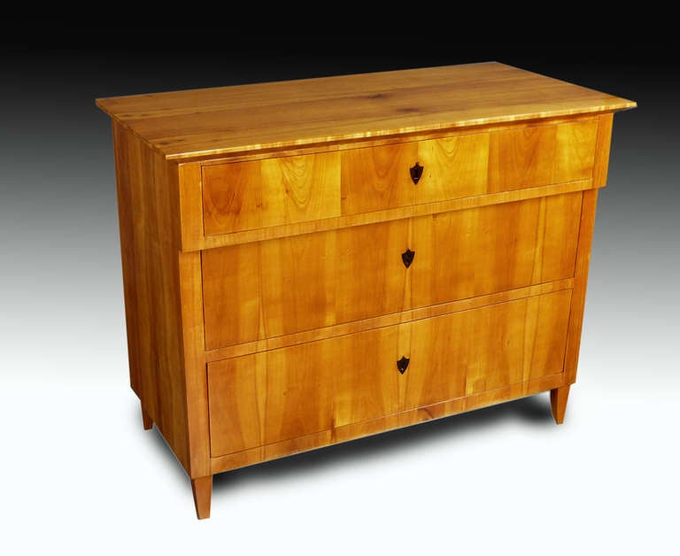 German Commode Chest of Drawers 19th Century Biedermeier Period 