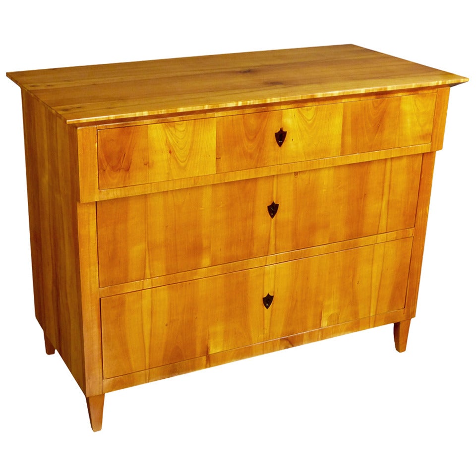 Commode Chest of Drawers 19th Century Biedermeier Period 