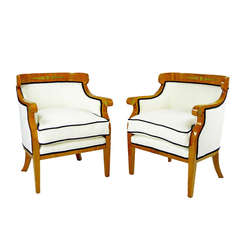 Coppia di Biedermeier