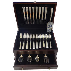 Paramount by Kirk Sterling Silver Flatware Service for Eight, 37-Piece Set