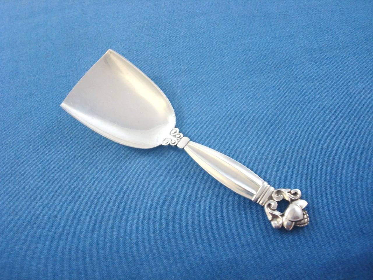 Acorn by Georg Jensen Sterling Silver Dinner Flatware Service 12, 101 Pieces In Excellent Condition In Big Bend, WI