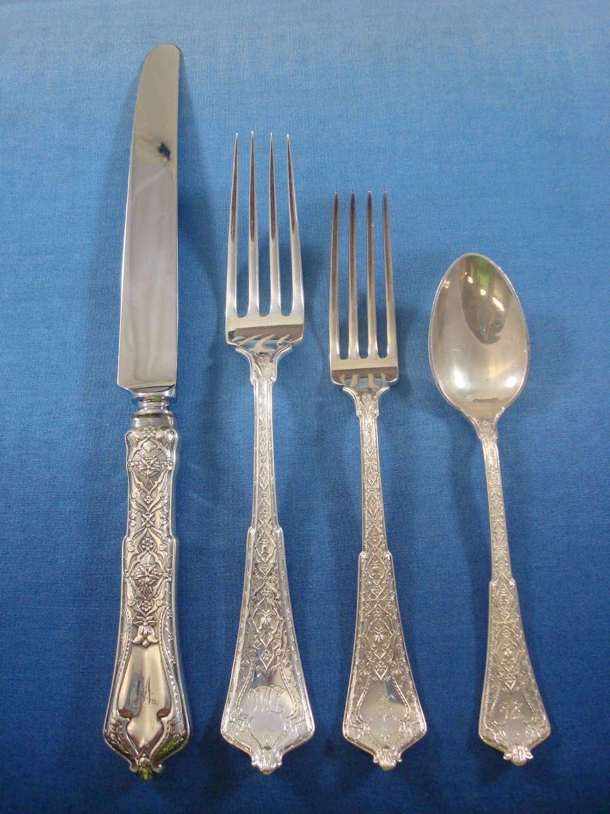 American Persian by Tiffany & Co. Sterling Silver Flatware Service Set Dinner 58 Pieces