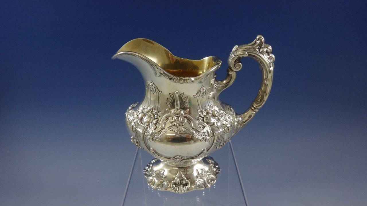 Francis I by Reed & Barton Sterling Silver Tea Set Coffee Pot Large, #0952 1