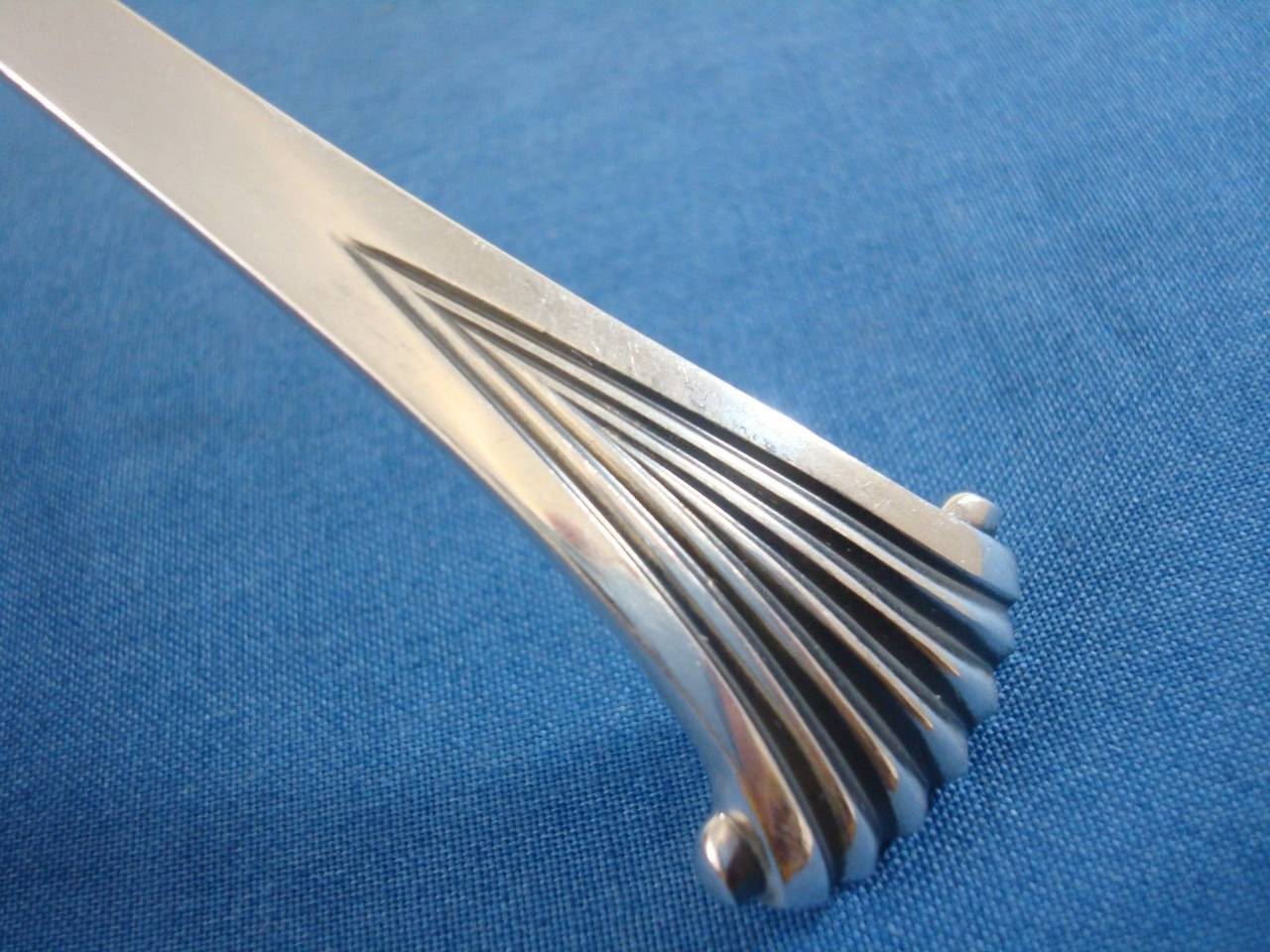 Mid-20th Century Onslow by Tuttle Sterling Silver Flatware Service for 12 Set 110 Pieces Huge