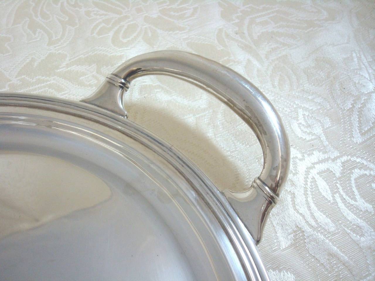 Buccellati Sterling Silver Italy Italian Tea Tray Hollowware 2