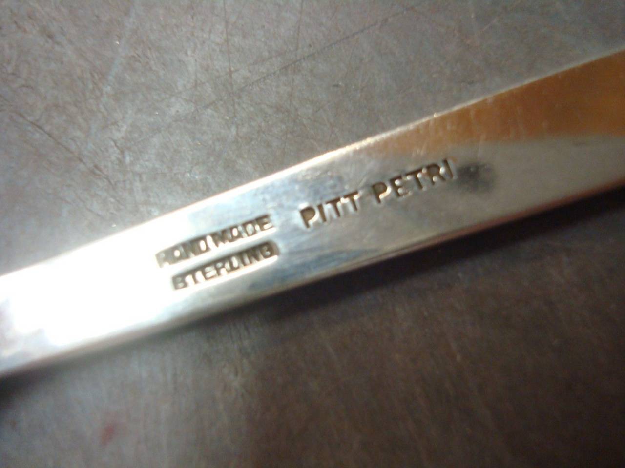 Oak Leaf Pitt Petri Old Newbury Crafters Sterling Silver Flatware Set 73 Pieces 2