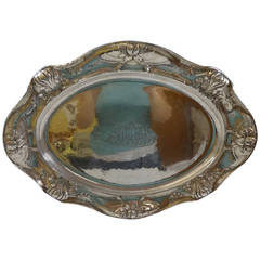 Martele by Gorham .9584 Sterling Silver Large Meat Tray Platter 17 1/2" #P/FY 10