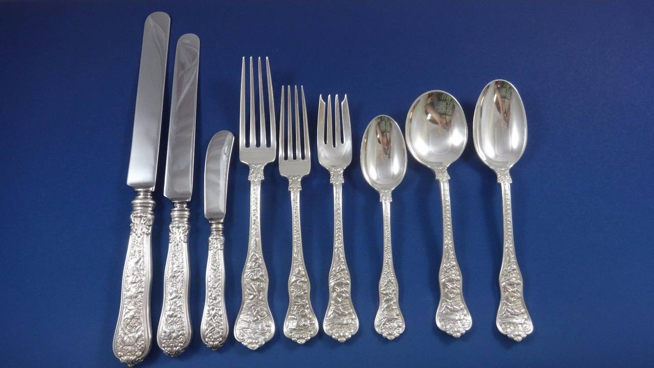 Olympian by Tiffany & Co. Sterling Silver Flatware Set Dinner Service 78 Pieces