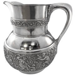 Olympian/Cupid by Tiffany & Co. Sterling Silver Water Pitcher Figural 7