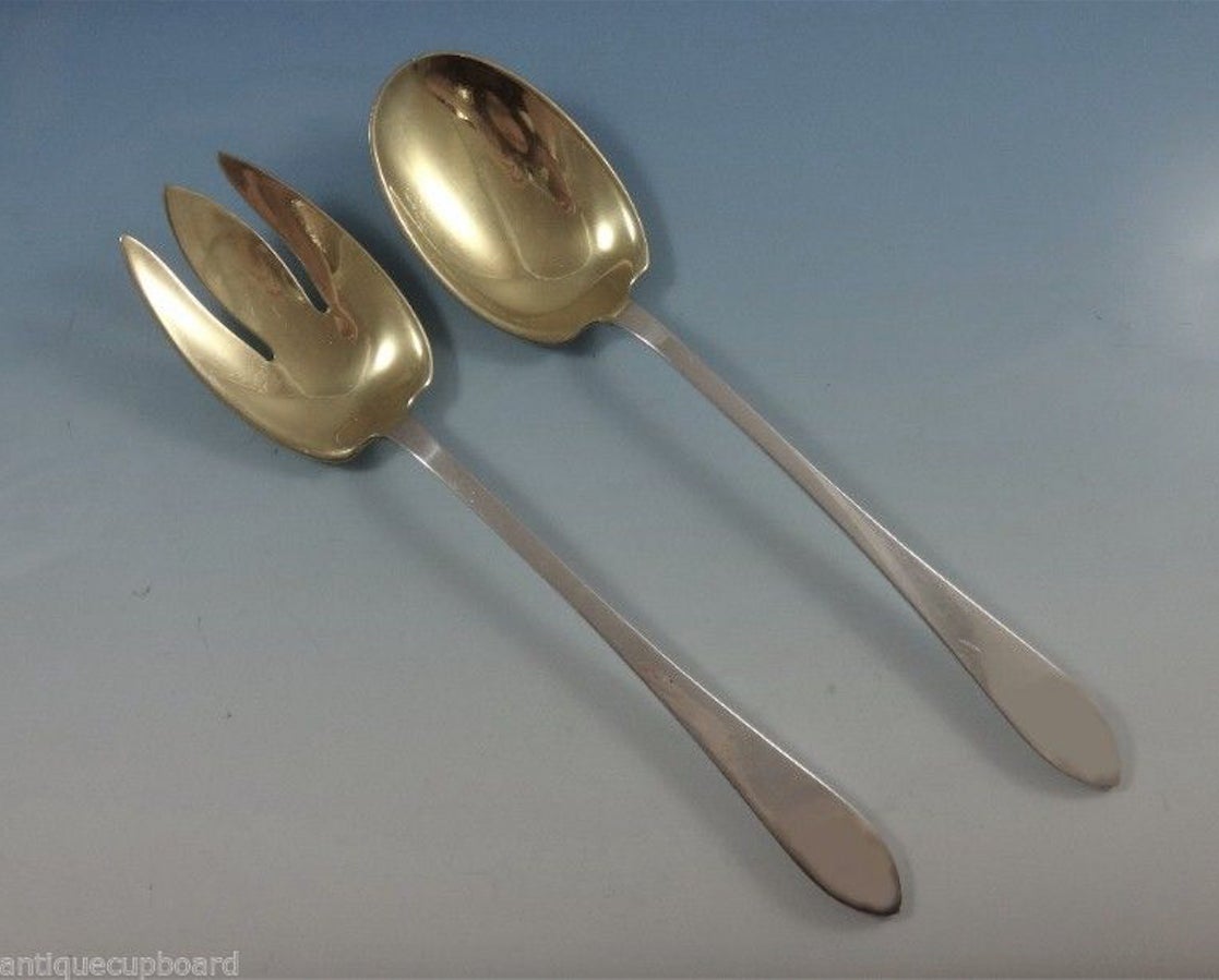 Early 20th Century Faneuil by Tiffany & Co. Sterling Silver Flatware Set Service 12 Dinner