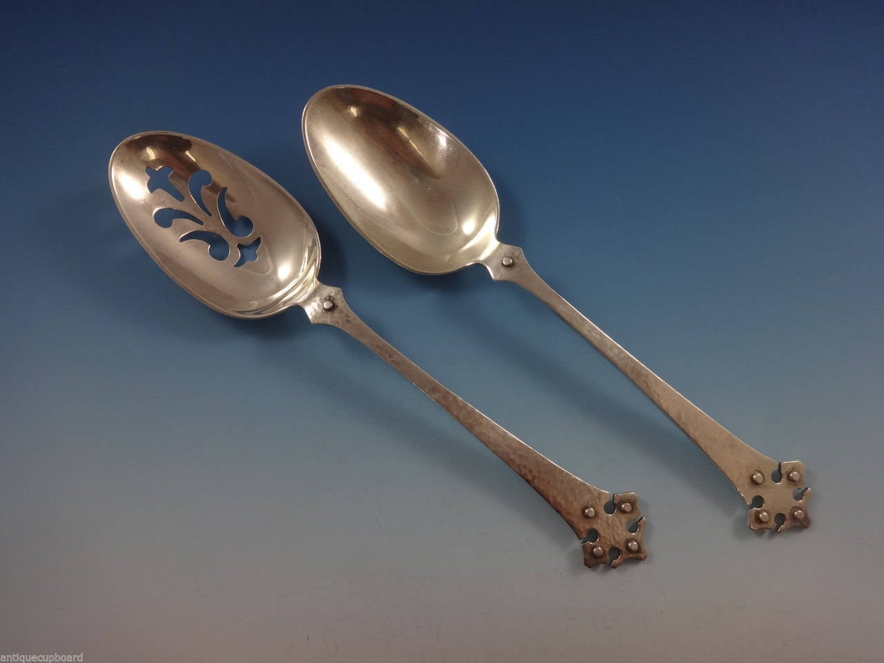 20th Century Crusader by Old Newbury Crafters, Sterling Silver Flatware Set Service 41 Pieces