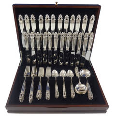 Acorn by Georg Jensen Sterling Silver Dinner Flatware Set 12 Service 72 Pieces