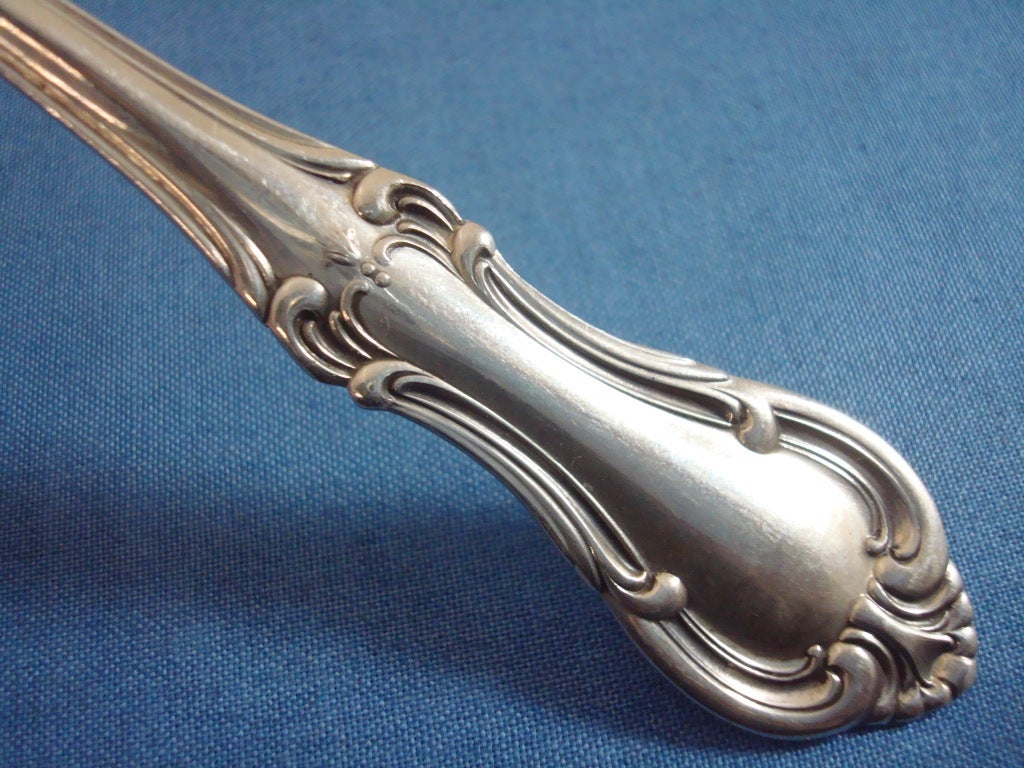 Late Victorian Joan of Arc by International Sterling Silver 4-pc Place Size Place setting