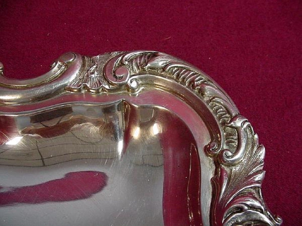 Italian Grande Imperiale Buccellati Sterling Silver Tea Tray Magnificent