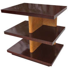 Andrew Szoeke Modernist Three Tiered Table