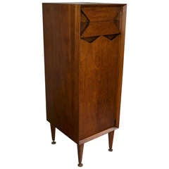 Marc Berge for Grosfeld House Two Drawer  Tall Cabinet
