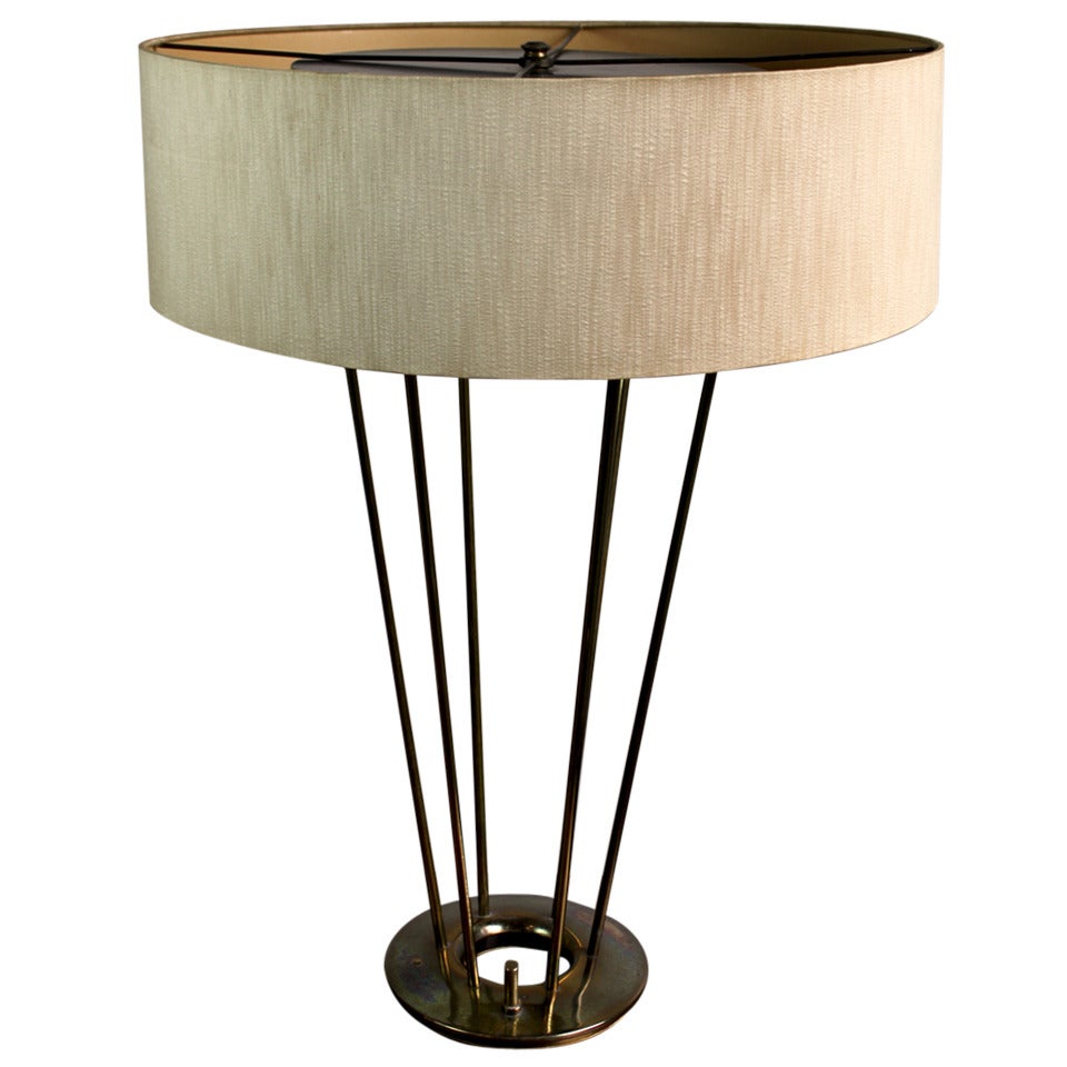 Stiffel Brass Table Lamp For Sale