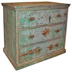 Antique Country Painted Dresser