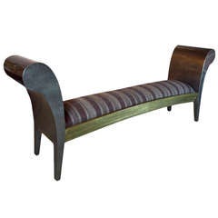 Lacquered Bench in the manner of Laverne