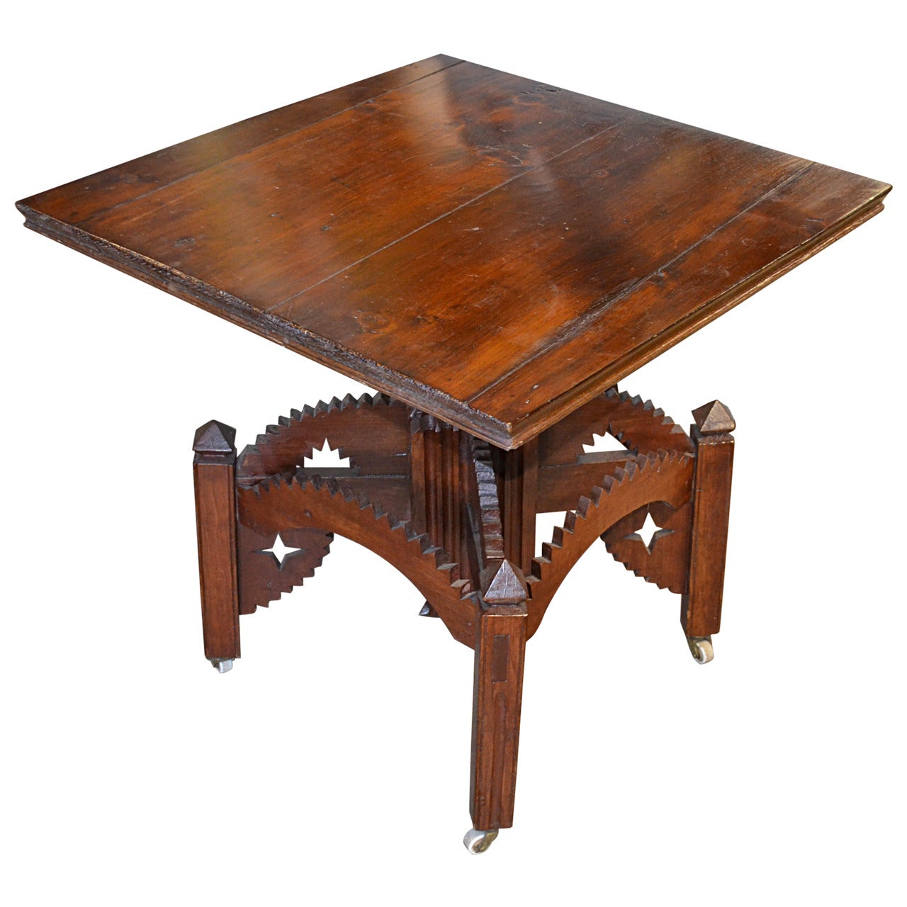 American Folk Art Occasional Table For Sale