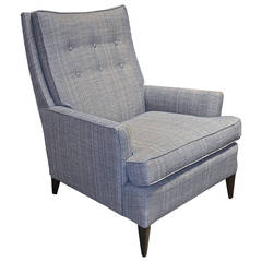Graceful High Back Lounge Chair