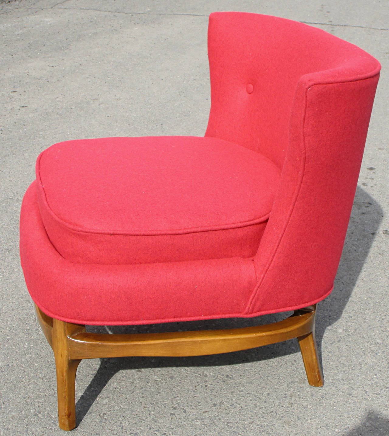 Chic Pair of Slipper Chairs 3