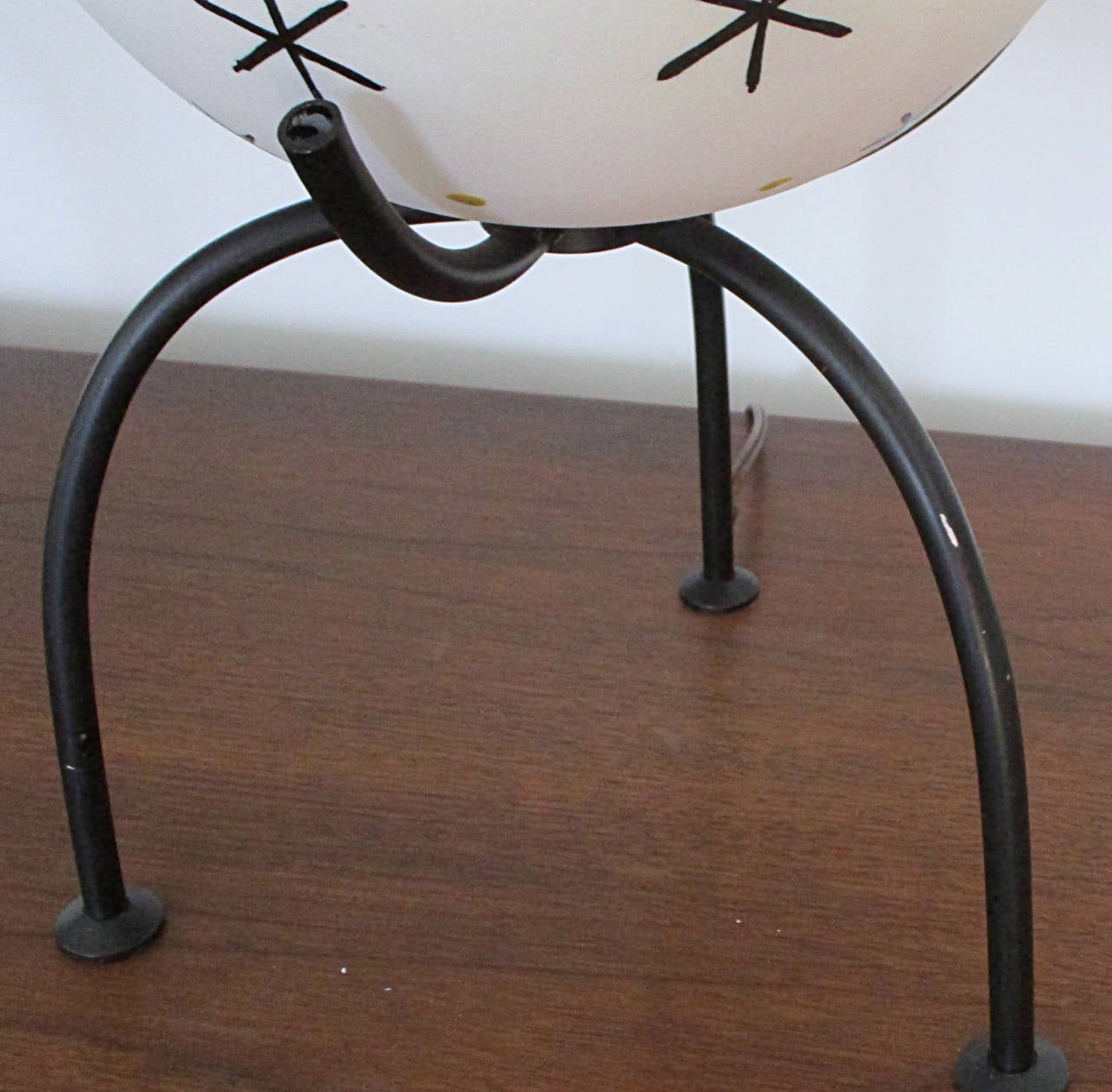 Mid-Century Modern Pair of Atomic Age Table Lamps For Sale