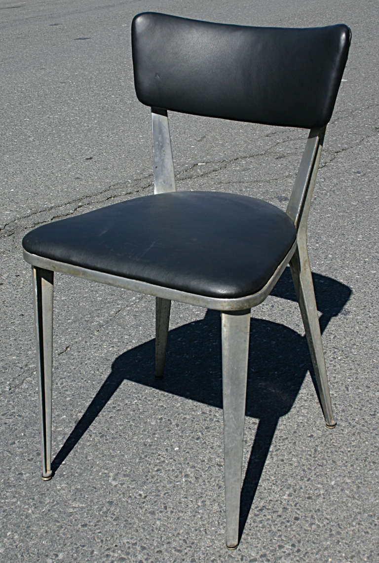 Mid-20th Century Ernest Race BA3 Side Chairs set of 4