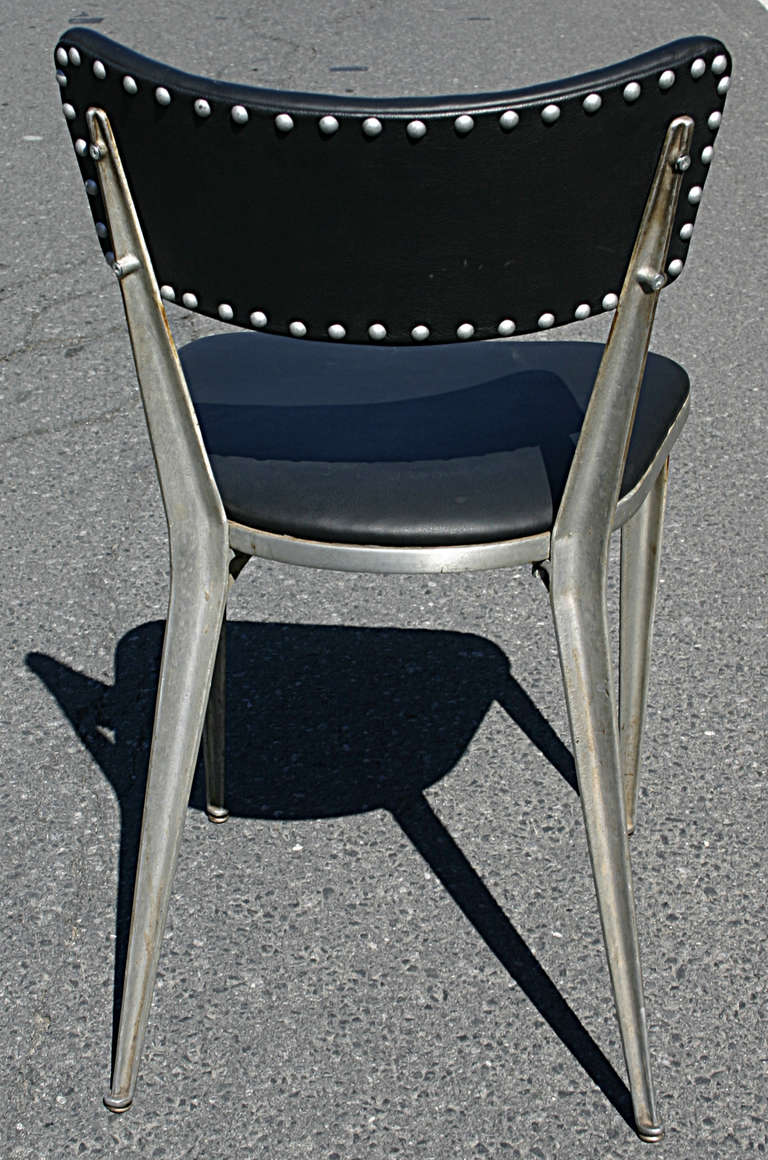 Mid-Century Modern Ernest Race BA3 Side Chairs set of 4