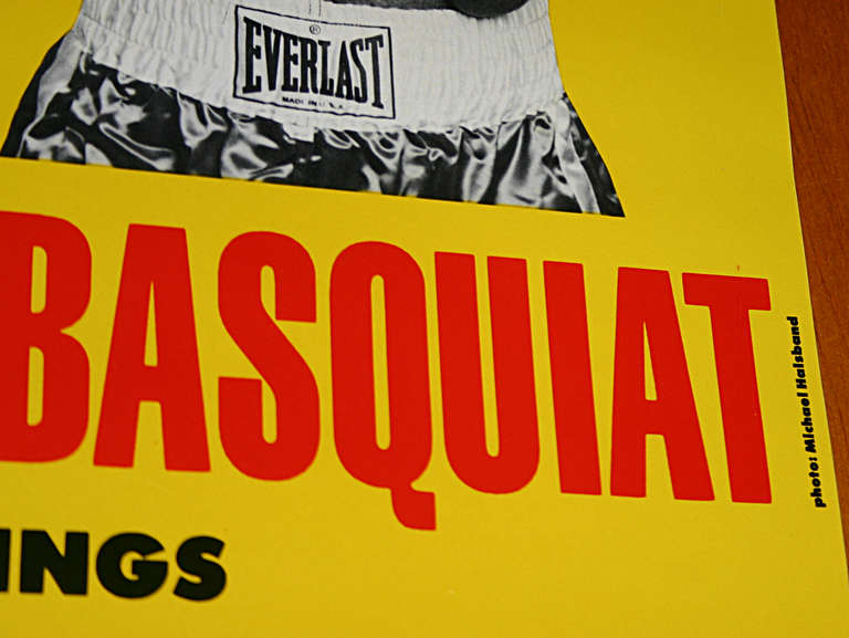 warhol and basquiat poster