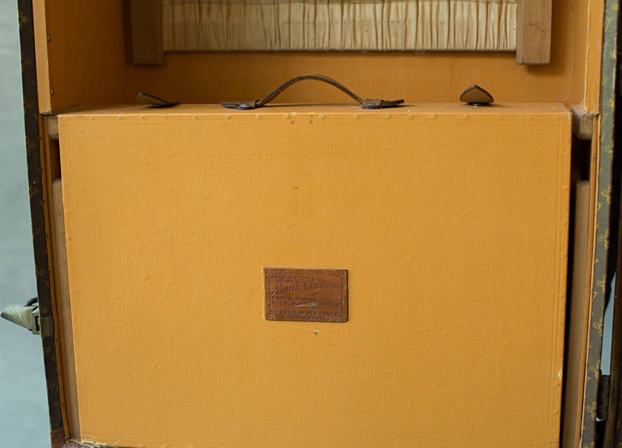 Louis Vuitton Wardrobe Trunk, circa 1925 2