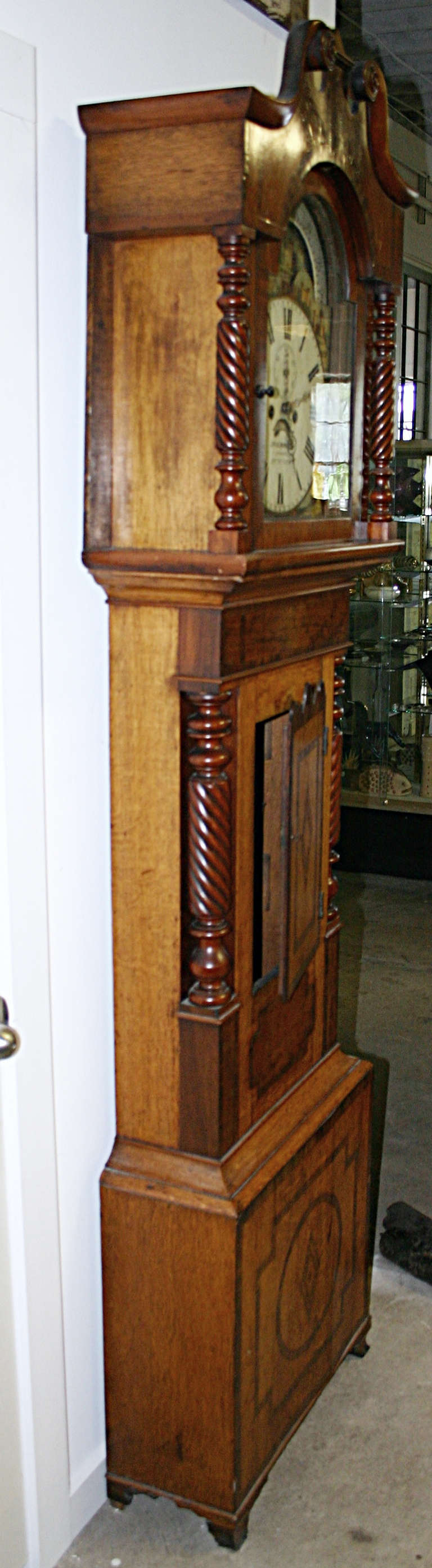 1820's Scottish Tall Case Clock 4