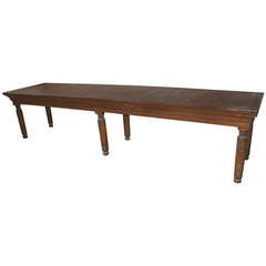 Antique General Store Plank Top Table