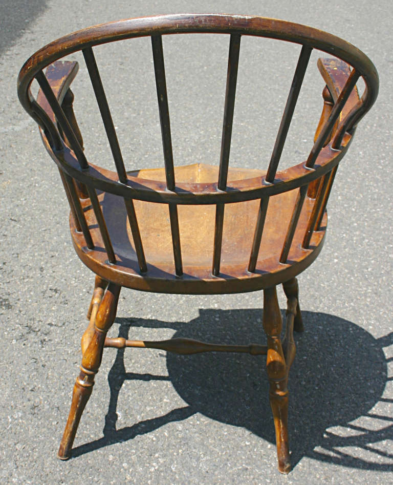 American Metal Windsor Bowback Armchair