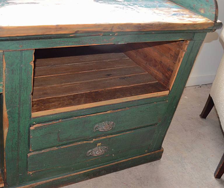 American Painted Workbench or Counter